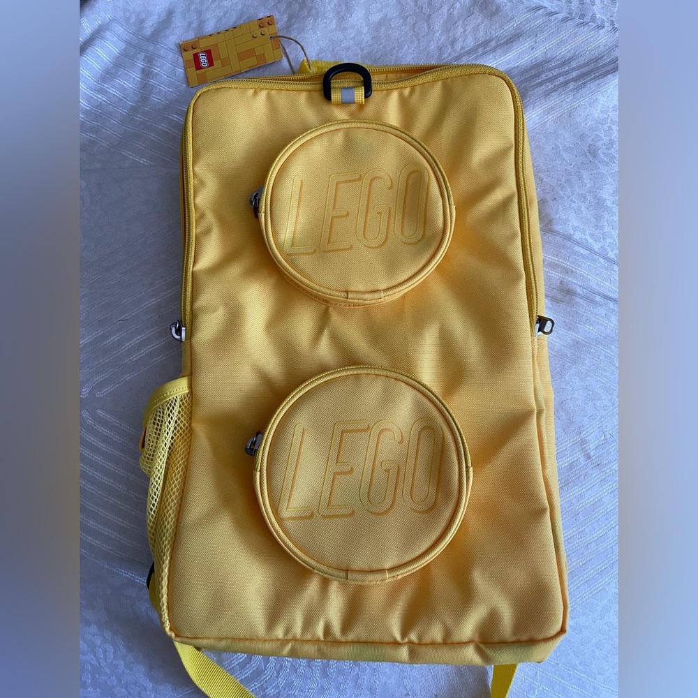 LEGO Kids Yellow Backpack
